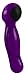 California Exotics Pleasure Dot Massager, Purple, 7.75"