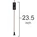 Globe Electric 64917 Edison 1-Light Plug-in Mini Pendant, Brushed Steel Finish, Red Designer Woven Fabric Cord, in-Line On/Off Rocker Switch