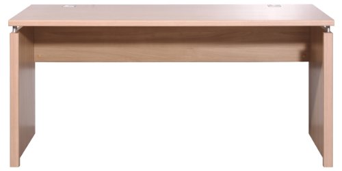 Germania 1080-31 Schreibtisch "Vision", Wange, 1.60 m, Nussbaum-Royal-Nb.