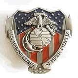 US Marine Corps Semper Fi Belt Buckle