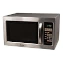 Haier MWM10100SS 1-Cubic-Foot 1000-Watt Microwave Oven, Stainless