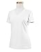Fruit of the Loom Ladies' Heavy Cotton HD V-Neck T-Shirt, White, Medium
