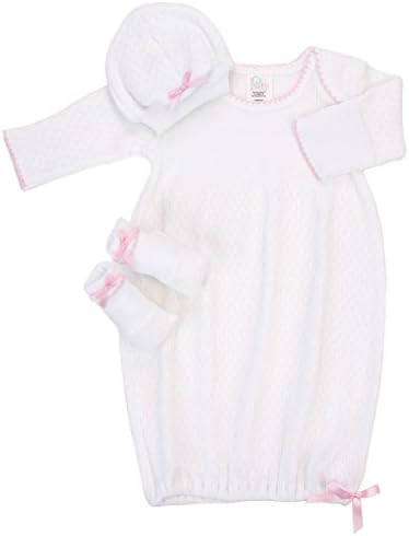 Paty Classic Layette Set (Newborn, Pink)