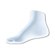 WrightSock Single Layer SLT Quarter Socks - 2 Pack White