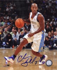 Chauncey Billups Autographed/Hand Signed Denver Nuggets 8x10 Photo