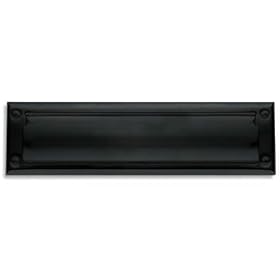 Baldwin 0014.102 Hinged Package Size Letter Box Plate, Oil Rubbed Bronze