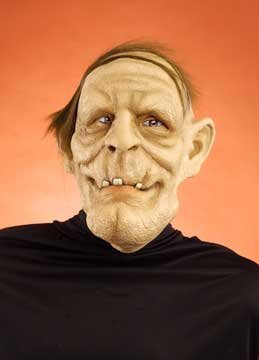 Old Man Costume Comb-over Mask Old Man Costume Comb-over Mask