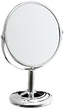 Taymor Chrome Thick Stem Countertop Vanity Mirror
