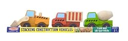 Melissa & Doug Stacking Construction Vehicles
