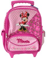 Disney kids size luggage backpack - Minnie Mouse small wheeled backpack