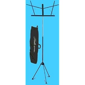 Hamilton Folding Music Stand with Nylon Carry Bag by 