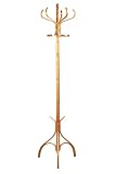 Premier Housewares 183 cm Floor Standing Coat Stand, Oak