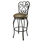 Pastel Furniture MA-225-26-AR-649 Magnolia Swivel Bar Stool,