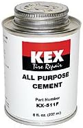 KEX Super Fast Drying Cement for Tire Patches and Plugs (8 oz.)