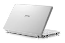 MSI U210-006US 12.1-Inch White Netbook - 5 Hour Battery Life