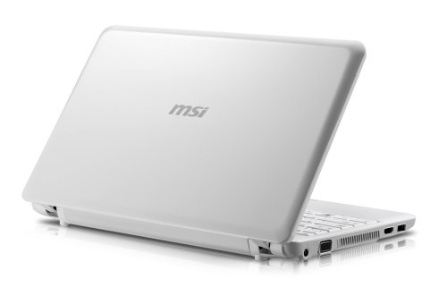 MSI U210-006US 12.1-Inch White Netbook - 5 Hour Battery Life