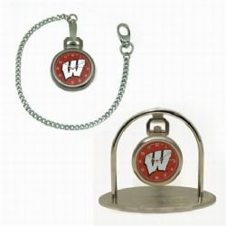Wisconsin Badgers Pocket Watch