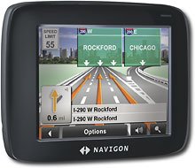 Navigon 2100 GPS Navigator Black