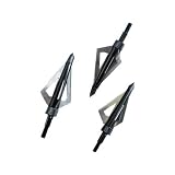 Crossbow 3-Blade Stainless Steel Broad Head-3 Piece