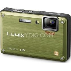 Panasonic DMC-TS1G LUMIX 12.1 Megapixel TOUGH Digital Camera (Green)