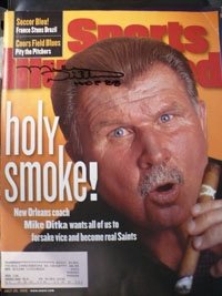Ditka, Mike Autographed/Hand Signed Sports Illustrated Magazine (7/20/98)