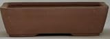 BuyBonsai's Bonsai Pot 12 Rectangle Unglazed