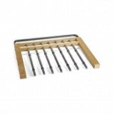 CLEARANCEelfa® Gliding Pant Rack - Birch