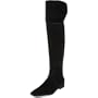 Aquatalia by Marvin K. Women's Clever Boot,Black Nappa Suede,6.5 M US