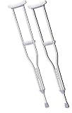 Adult Underarm Aluminum Adjustable Crutches
