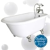 Leg Tub by American Bath Factory - P1-TE-LH in Chrome