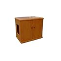 Refined Feline Cat Litter Box - Honey Finish
