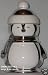 Bath & Body Works Slatkin & Co Cinnamin Stick Scented Penguin Shaped Ceramic Candle-9 oz