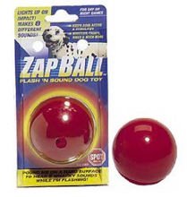 Ethical Laser Flashing Ball Dog Toy with Sound, 2-1/2-Inch