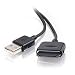 Cables To Go 35514 Creative Zen-Compatible USB Sync and Charging Cable (Black)
