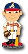 Atlanta Braves Bobble Head Pin