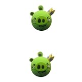Angry Bird King Pig Car Truck SUV Antenna Topper - 2PK 