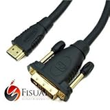 Fisual Install Series GOLD Plated HDMI to DVI Cable 10m