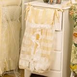 Lemon Meringue Diaper Stacker
