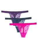 DKNY "Logo Elite" 3-Pack Low Rise Thongs