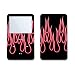 Red Neon Flames Design Skin Decal Sticker for Apple iPod video 30GB/ 60GB/ 80GB Player