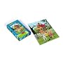 Pippi Puzzle (Kinderpuzzle),  Pippi, Annika und Tommy vor Villa Kunterbunt
