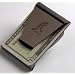 BLACK CHROME Slim Money Clip - Loose the Bulky Fat Wallet to Slim Clip!