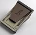 BLACK CHROME Slim Money Clip - Loose the Bulky Fat Wallet to Slim Clip!