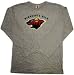 Minnesota Wild Kids Grey Long Sleeve T-Shirt
