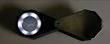 10X ILLUMINATED JEWELERS LOUPE WITH ULTRAVIOLET LIGHTING