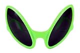 Close Encounter Alien Green Sunglasses