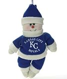 Kansas City Royals 10" Snowflake Friends Snowman - MLB Baseball