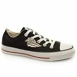 Converse All Star Tear Away - 9 Uk - Black & Red - Fabric