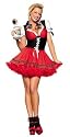 Beer Girl Serving Wench Adult Sexy Costume Halloween Oktoberfest - Size S/M, Dress Size 2-6