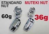 Muteki 12x1.25 Super Tuner Nuts Close End in Chrome Color